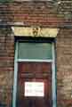 Ornate carving above doorway, Sorby Street