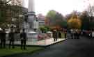 View: t10790 Remembrance Day service in Weston Park alongside the York and Lancaster War Memorial 