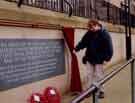 Plaque in memory of Sheffield people who have lost their lives in wars, Peace Gardens 