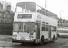 View: t11146 South Yorkshire Transport. Bus No. 825 in bus park off Harmer Lane