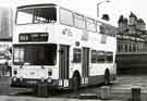 View: t11188 South Yorkshire Transport. Bus No. 1754 in bus park off Harmer Lane