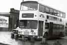 View: t11196 South Yorkshire Transport. Bus No. 1547 in bus park off Harmer Lane