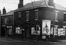 View: t11243 Don Inn,  derelict pub, junction of Bedford Street and Penistone Road, Netherthorpe. 