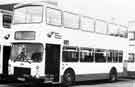 View: t11307 South Yorkshire Transport. Bus No. 2184 in bus park off Harmer Lane