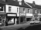 G. and B. Goddard, fruiterers (No. 180), GT News (No. 178), S. Greaves, confectioner (No. 172), Main Road, Darnall