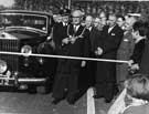 Sheffield's Lord Mayor, Harold Slack, possibly opening a section of the Sheffield Parkway Sheffield's Lord Mayor, Harold Slack, possibly opening a section of the Sheffield Parkway