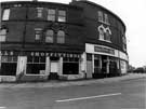 Henry Hall's Shopfitters and Billy Clarke Angling Stores, Victoria Buildings, Woodhead Road (junction with London Road)