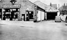 E. H. Pickford and Co. Ltd., motor dealer and engineer, Crescent Works, Ecclesall Road, c. 1938. Exterior of used car showroom and service department.