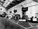 E. H. Pickford and Co. Ltd., motor dealer and engineer, Crescent Works, Ecclesall Road, c. 1939. Interior of the service department.