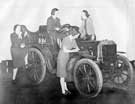 E. H. Pickford and Co. Ltd., motor dealer and engineers, Crescent Works, Ecclesall Road, 1899 model Daimler in the showroom, 1930s