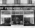 E.H. Pickford and Co. Ltd., motor car dealers - Derby branch at No. 39 Duffield Road, c.1938 with display of Talbot cars