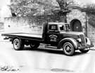 Federal 4/5 ton platform lorry (reg. No. FWA 436) in the livery of Talbot Transport, Sheffield