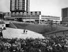 View looking towards Furnival Gate, the Grosvenor House Hotel and the Cineplex Cinema. View looking towards Furnival Gate, the Grosvenor House Hotel and the Cineplex Cinema.