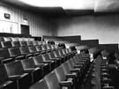 View: u07625 Rex Cinema, Mansfield Road. Balcony seats. 30th December 1980.