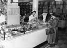 Refrigerated delicatessen counter at Arthur Davy and Son Ltd., Fargate