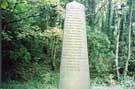 Obelisk memorial to NCO's and privates who died in Hillsborough Barracks, Wardsend Cemetery