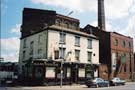 Manchester Hotel (latterly the Harlequin), No 108, Nursery Street and junction with Spitalfields 