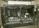 T. Scott Anderson stand at the Electrical Exhibition, Corn Exchange, London