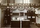 The Switchgear Co. Ltd stand, Electrical Exhibition, Corn Exchange, London