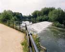 Sanderson's Weir on the River Don, near East Coast Road part of the Five Weirs Walk, Attercliffe 