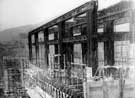 Construction of new A57 Manchester to Sheffield road bridge across Ladybower Dam, Ashopton