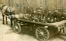 Horse and cart of the North Western Rail Company 