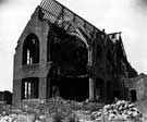 Unidentified church after an air raid