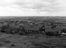 View looking South from Jenkin Road on Wincobank Hill showing cleared Hadfields site and Tinsley Viaduct to the left