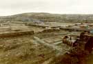 View: u08375 View looking west across the cleared Hadfields site towards Wincobank Hill