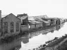 Thos. C. Hurdley and Co. Ltd., Baltic Steelworks, Effingham Road showing crucible stack and canal elevation