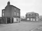 The Albert public house, No. 31 Sutherland Street and the Plumpers public house, No. 42 Greystock Street at the junction with Sutherland Street