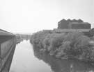 View along the River Don with Sheffield Forgemasters, Brightside on the right.