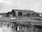 View looking across Attercliffe Cemetery to Sheffield Forgemasters River Don Works on Brightside Lane