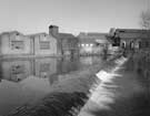 Storage and unloading buildings Sheffield Canal, Walk Mill Weir on the River Don, near Effingham Street