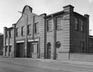Unidentified building on Bernard Road, possibly Sheffield Corporation Cleansing Department Garage.