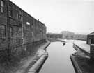 Former premises of B. and J. Sippel Ltd., cutlery works, Sipelia Works and Sheffield and South Yorkshire Navigation between Cadman Bridge and  Cutlers Gate Bridge