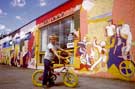 Mural at Parson Cross Library, junction of Margetson Crescent and Knutton Road