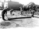 Grouting and tamping road gang, Westwick Road