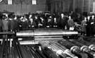 Firth Brown Ltd, Atlas Works, Savile Street East, Sheffield S4. Visit of rolling mill engineers from Belgium and Luxembourg to the Atlas Works of Firth Brown Limited. 1965 Firth Brown Ltd, Atlas Works, Savile Street East, Sheffield S4. Visit of rolling mill engineers from Belgium and Luxembourg to the Atlas Works of Firth Brown Limited. 1965