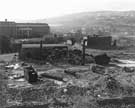 View: u08918 View from Tinsley Viaduct of the former Hadfield Co. Ltd., East Hecla Steelworks being demolished
