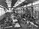 Shell machine shop at Cammell Laird and Co. Ltd., probably World War One