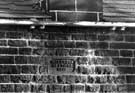 Hillsborough Cottage datestone, No. 108 Middlewood Road