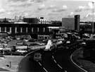 Park Square roundabout, looking towards Exchange Place with Smithfield House (office block) in the background.