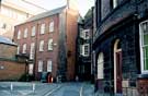 Rear of Broadbent House, also known as 'The Old Bankers House', No. 3 Hartshead, viewed from St Peter's Close.