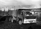 Sheffield Council Cleansing Department six-wheeled lorry