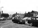 Cemetery Road, Ecclesall Vestry Hall (with crenellations) and Baptist Church (with turrets) looking towards James Neill Ltd., Napier Street Cemetery Road, Ecclesall Vestry Hall (with crenellations) and Baptist Church (with turrets) looking towards James Neill Ltd., Napier Street