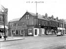 A. Ward, grocers, Nos. 543 - 551 Ecclesall Road at junction of Hickmott Road
