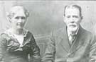 Photograph of Mr and Mrs Henry Jones, schoolteachers at Stocksbridge School