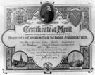 Certificate of Merit for Sheffield Church Day School Association 