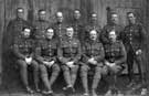 Group of World War 1 soldiers connected to a branch of the Rhodes family